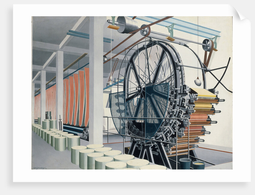 The Paper Machine, 1934 by Anonymous