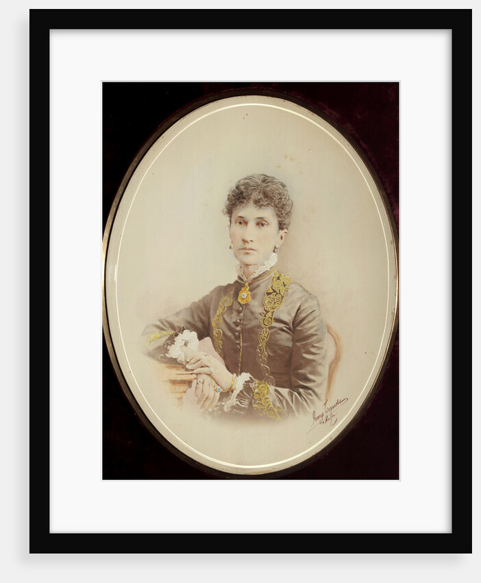 Nadezhda Filaretovna von Meck, 1880s by Anonymous