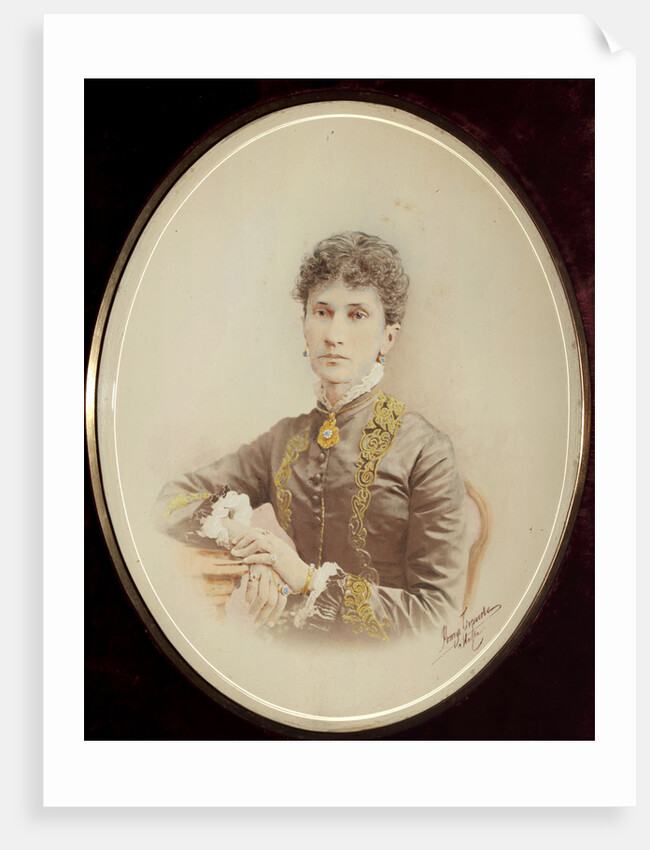 Nadezhda Filaretovna von Meck, 1880s by Anonymous
