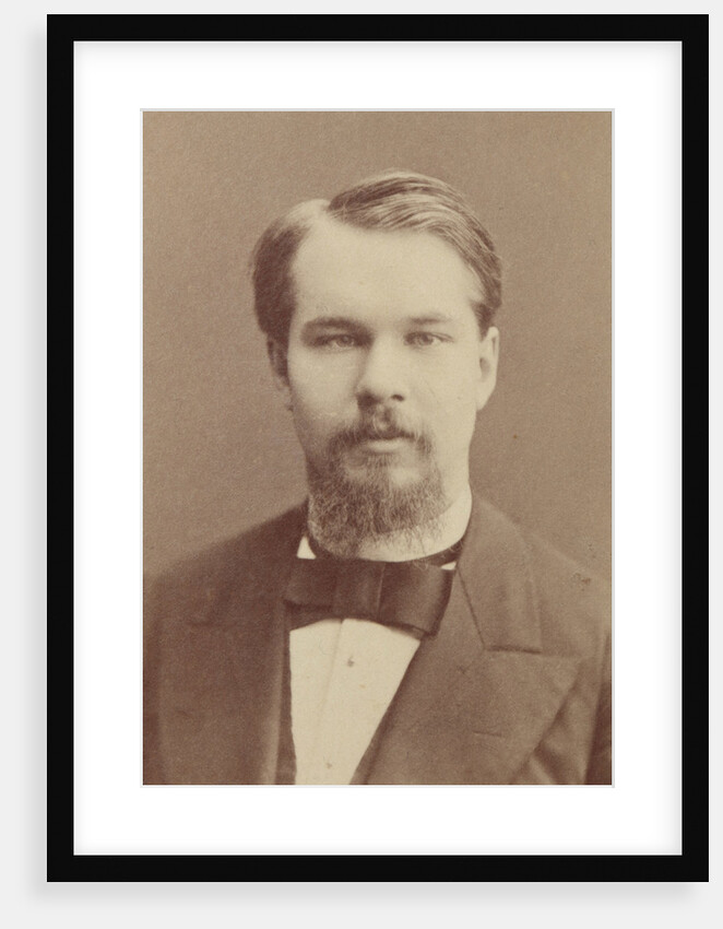 Portrait of the Composer Sergei Ivanovich Taneyev, Early 1880s by Anonymous