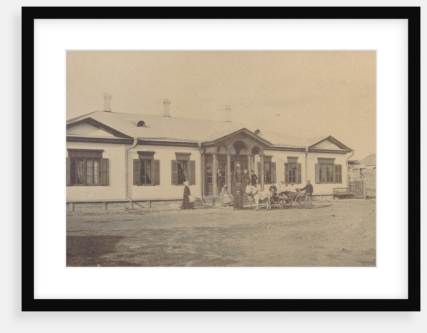 Pyotr Tchaikovsky with the Davydov Family in the Verbovka estate by Anonymous