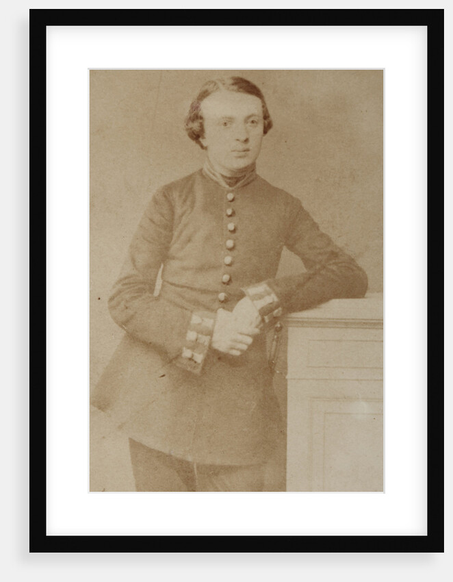 Portrait of the poet Aleksey Nikolayevich Apukhtin, 1859 by Anonymous