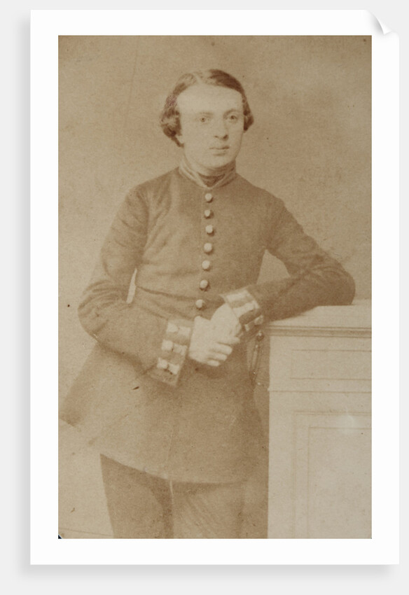 Portrait of the poet Aleksey Nikolayevich Apukhtin, 1859 by Anonymous