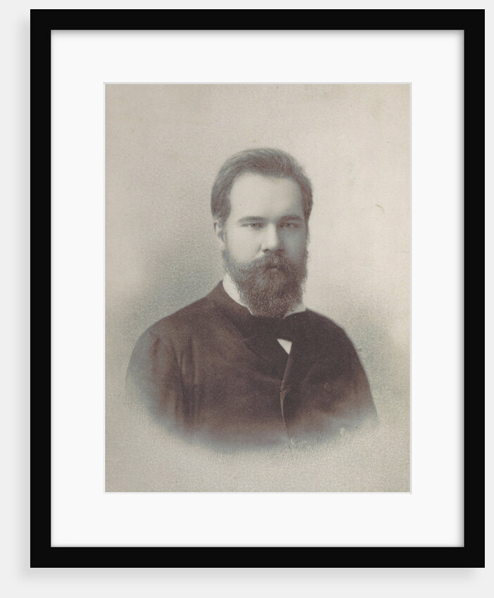 Portrait of the Composer Sergei Ivanovich Taneyev, Early 1880s by Anonymous