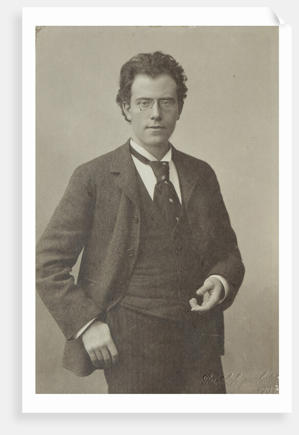Portrait of Gustav Mahler, 1907 by Anonymous