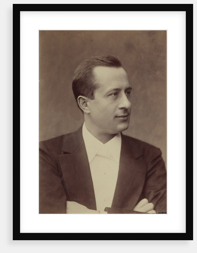 Portrait of the Pianist and conductor Alexander Siloti, 1899 by Anonymous
