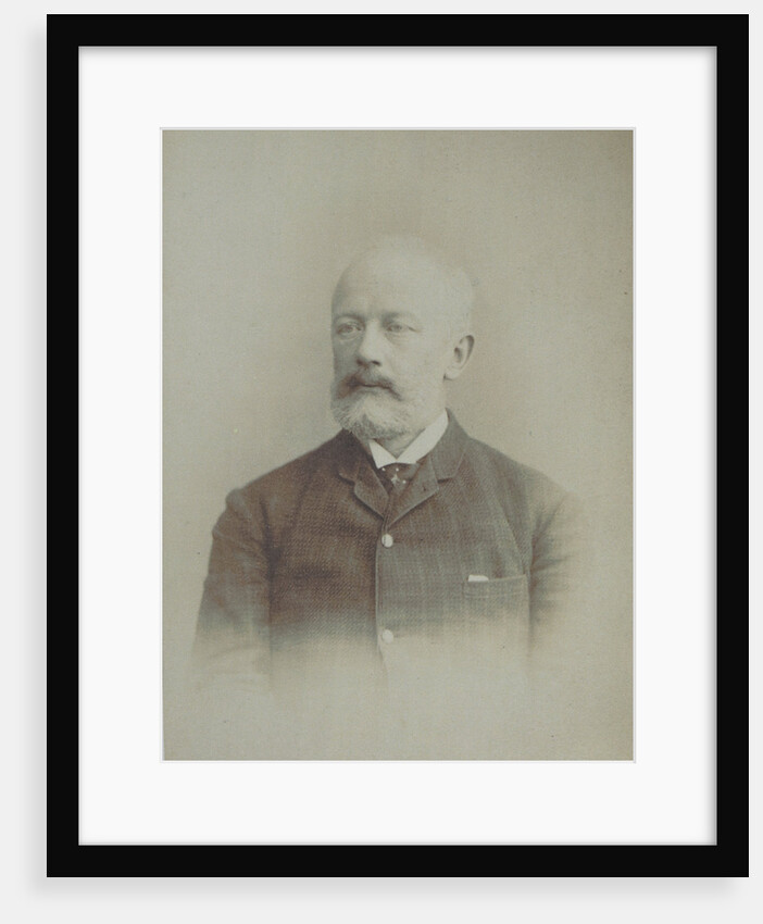 Portrait of the composer Pyotr Ilyich Tchaikovsky, End of 1880s by Anonymous