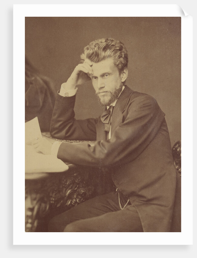Portrait of the conductor and composer Eduard Nápravník, 1870s by Anonymous