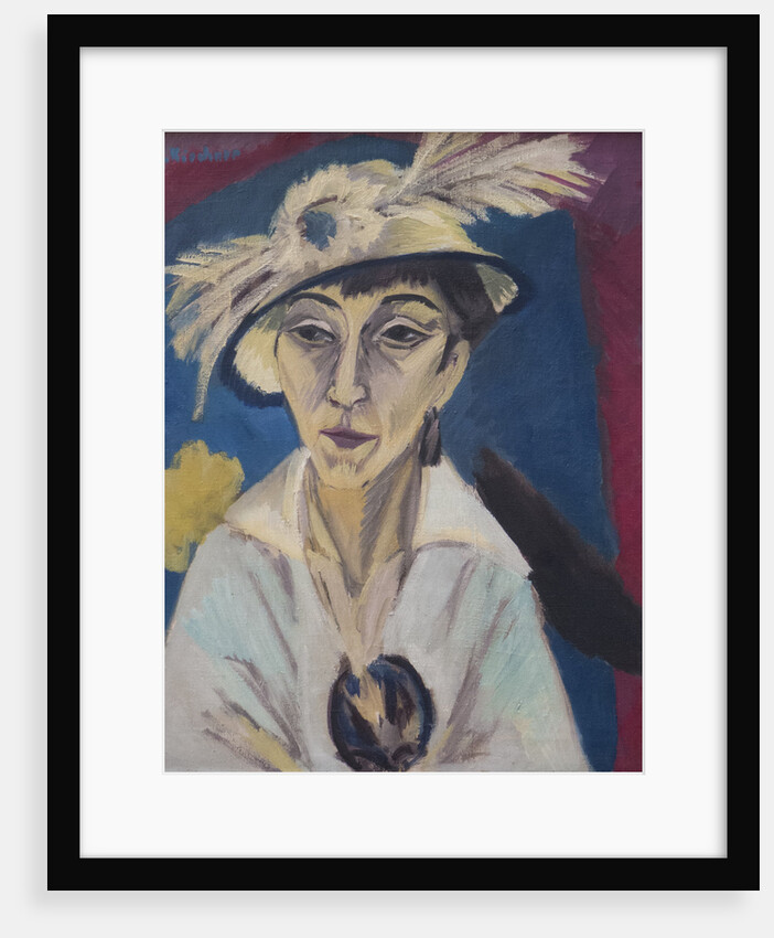Portrait of Erna Schilling (Lady with Hat), 1913 by Anonymous
