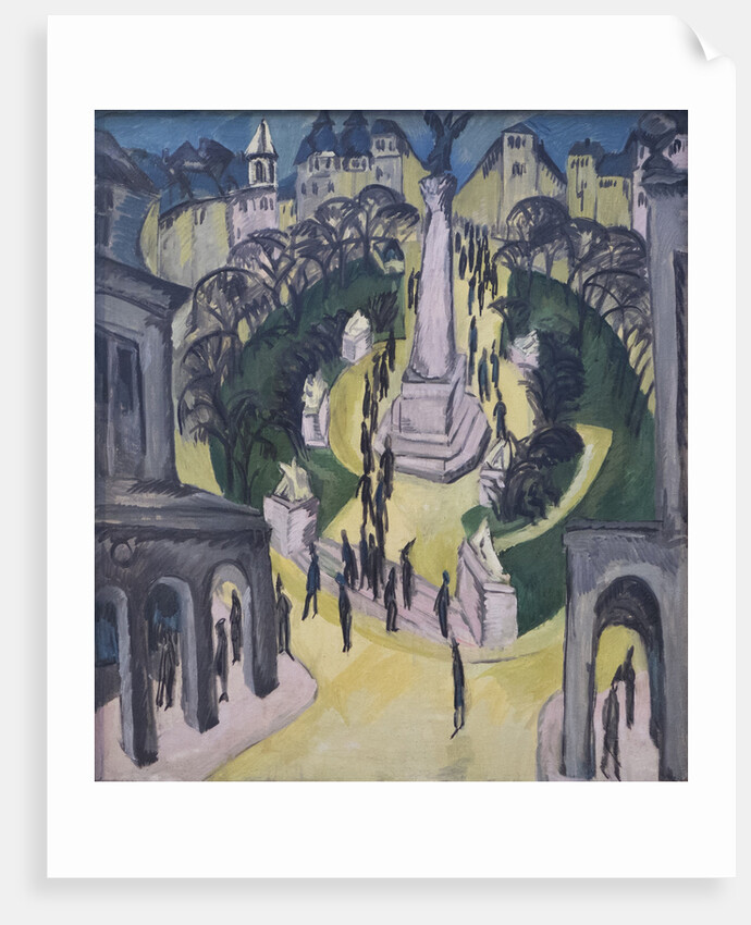 The Belle Alliance Square in Berlin, 1914 by Anonymous