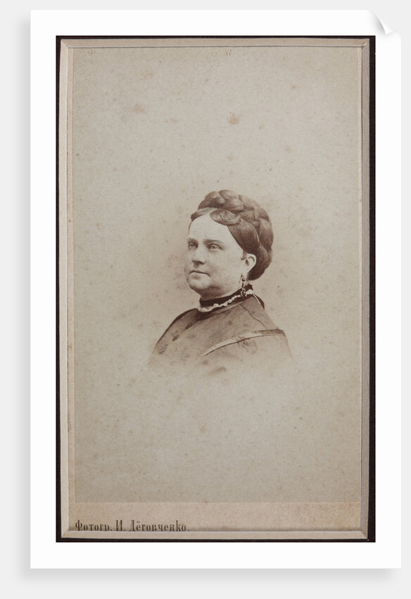 Countess Alexandra Nikolaevna Tenisheva, née Telepneva, 1880s by Anonymous