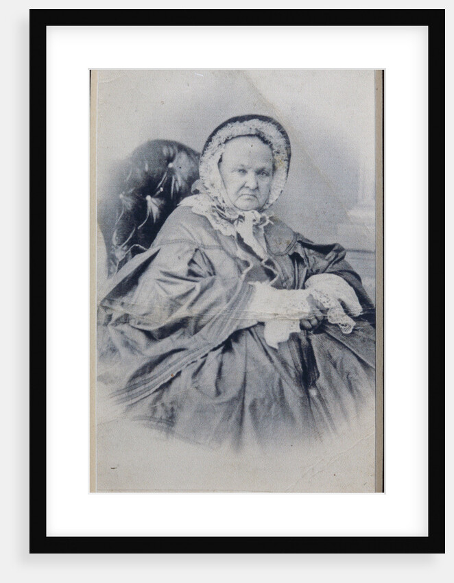 Portrait of Varvara Petrovna Turgeneva, née Lutovinova by Anonymous