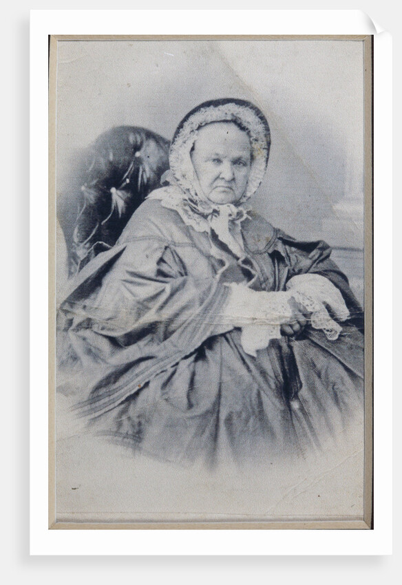 Portrait of Varvara Petrovna Turgeneva, née Lutovinova by Anonymous