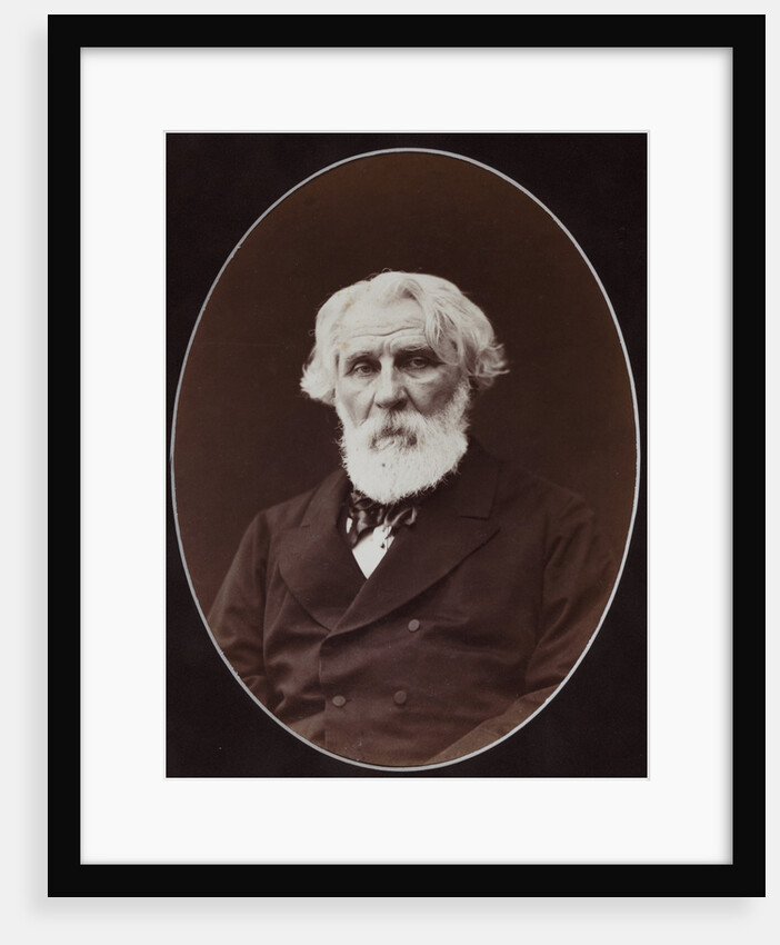 Portrait of the author Ivan Sergeyevich Turgenev, 1880 by Anonymous