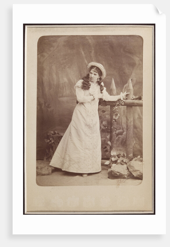Portrait of the actress Maria Gavrilovna Savina, Early 1880s by Anonymous