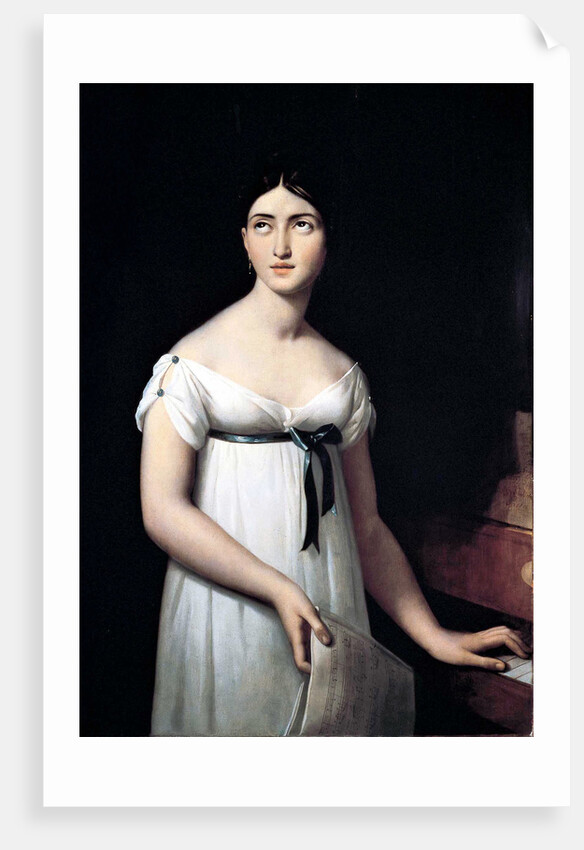 Portrait of the opera singer Giuditta Pasta, née Negri, ca 1821 by Anonymous