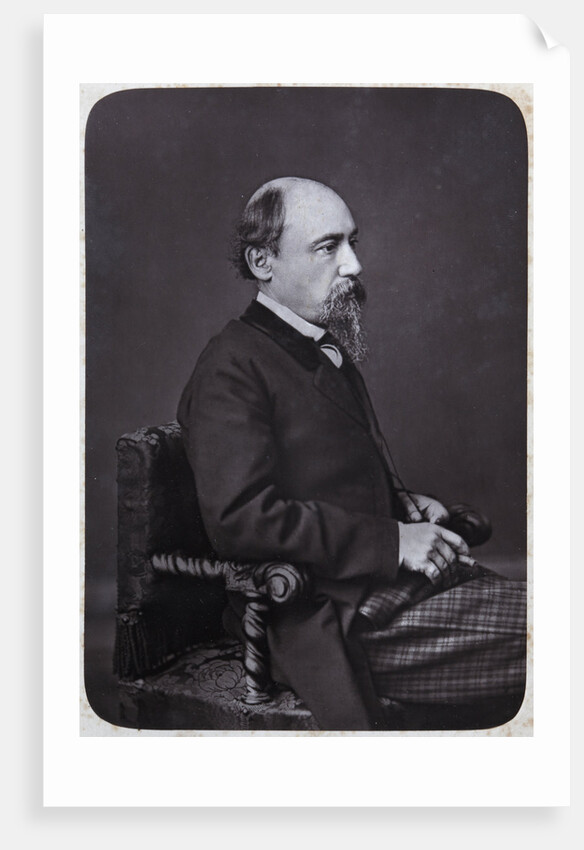 Portrait of the poet Nikolay Alexeyevich Nekrasov, Early 1870s by Anonymous