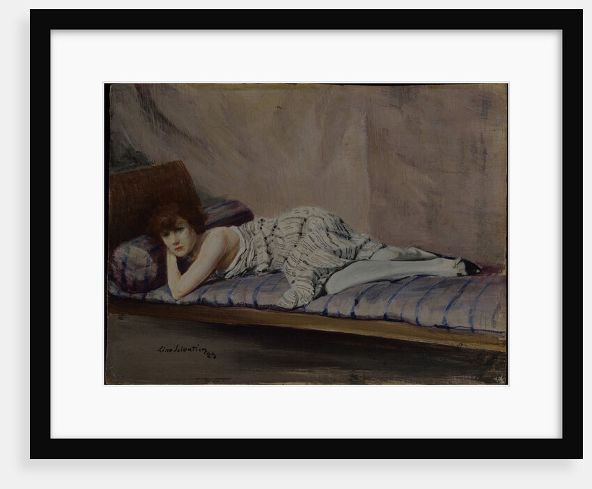 The purple pillow (Il guanciale viola), 1923 by Anonymous