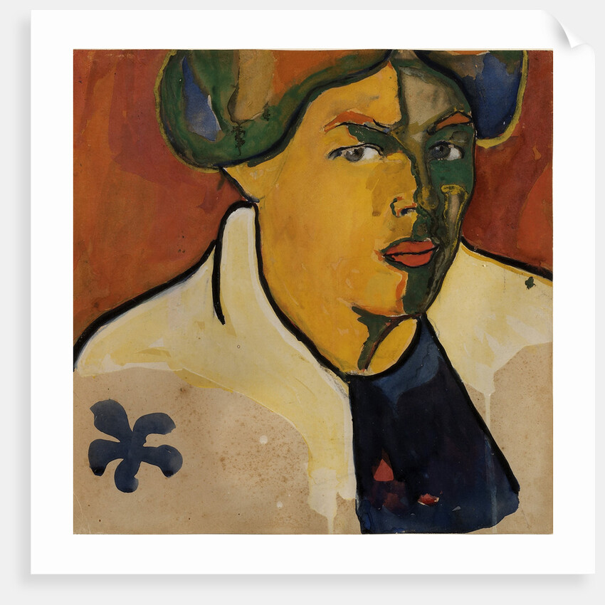 Portrait, c. 1910 by Anonymous