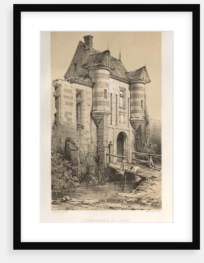 …Pl. 23, Commanderie De Launay, published 1860 by Victor Petit