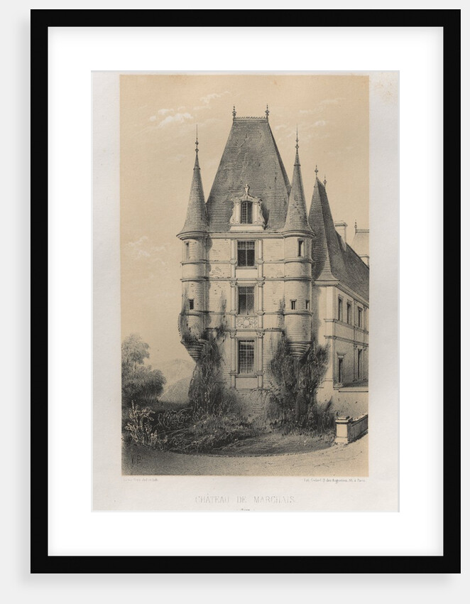 …Pl. 31, Château De Marchais, 1860 by Victor Petit