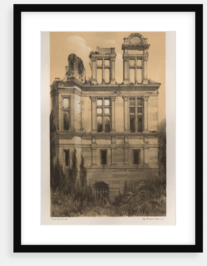 …Pl. 66, Château DYrouerre, 1860 by Victor Petit