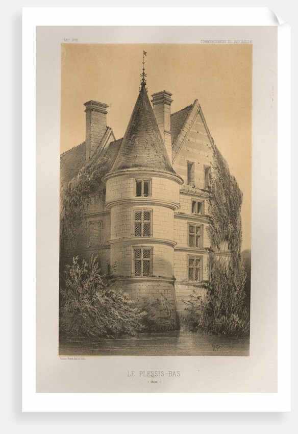 …Pl. 68, Le Plessis-Bas, 1860 by Victor Petit