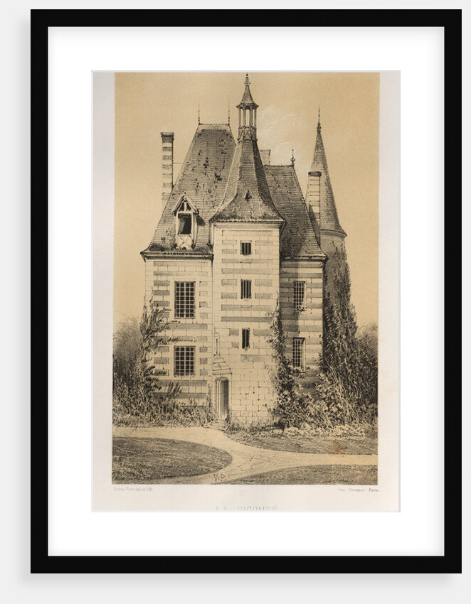 …Pl. 75, La Vicomté, 1860 by Victor Petit