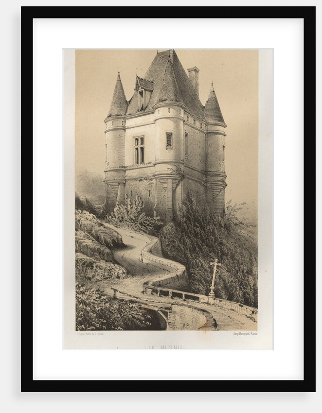 …Pl. 77, Le Mesnil, 1860 by Victor Petit
