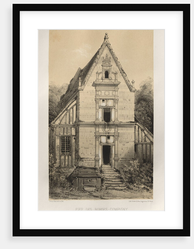 …Pl. 81, FIEf Des Bordes-Compigny, 1860 by Victor Petit