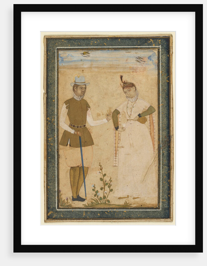 A European Couple, c. 1610-1627 by Ali Riza