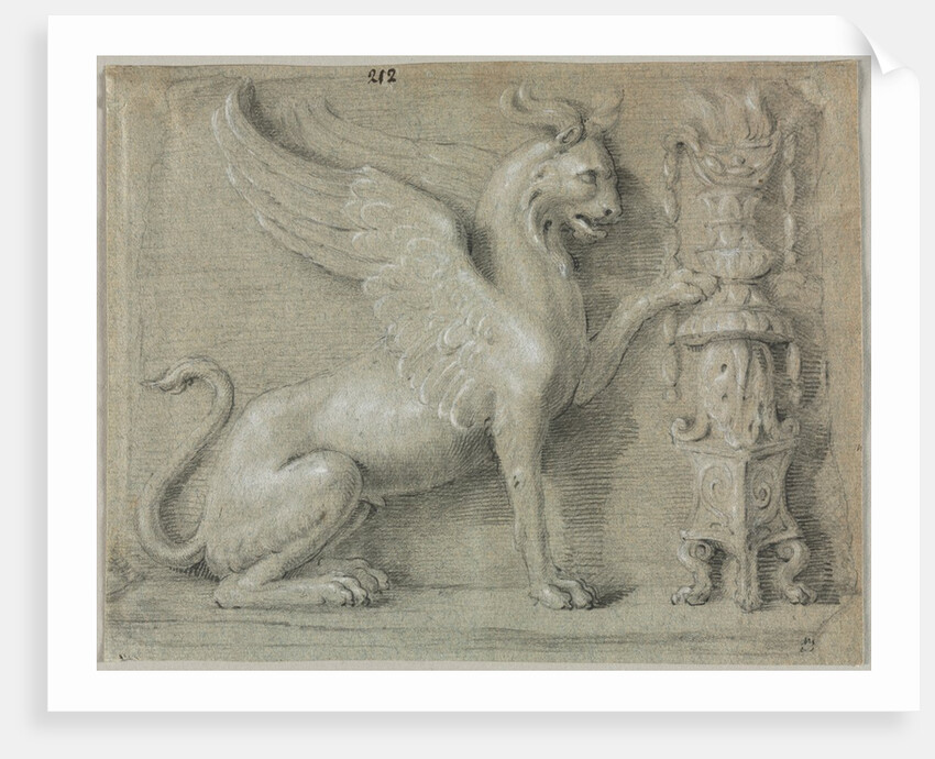 A Griffin Relief, 1700s by Anonymous