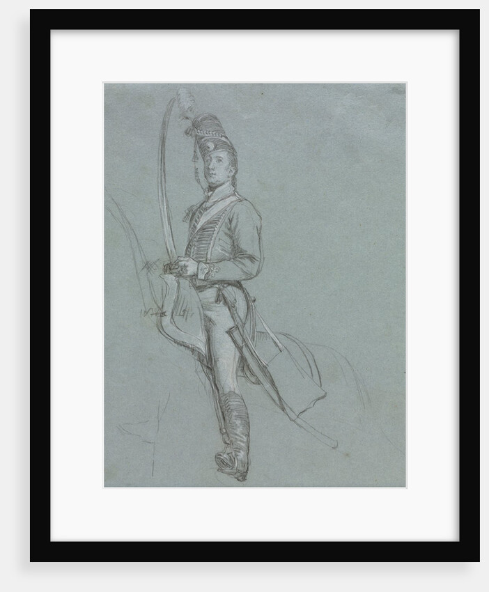 A Hussar Officer on Horseback, 1812 by John Singleton Copley