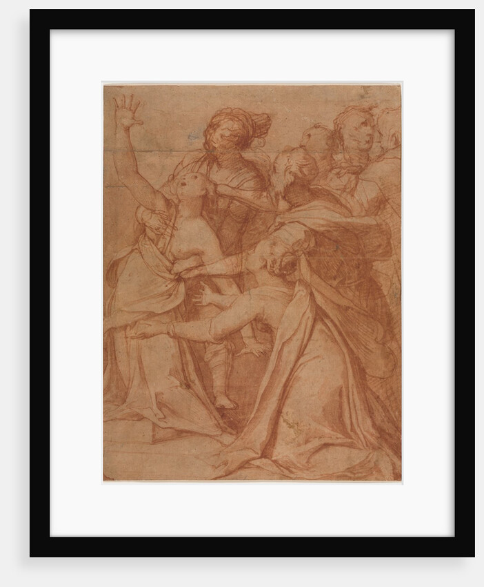 A Miracle of Saint Philip Benizzi: The Healing of a Demoniac Woman, c. 1557 by Taddeo Zuccaro