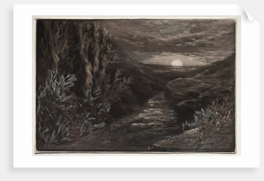 A Moorland Stream by Francis Seymour Haden