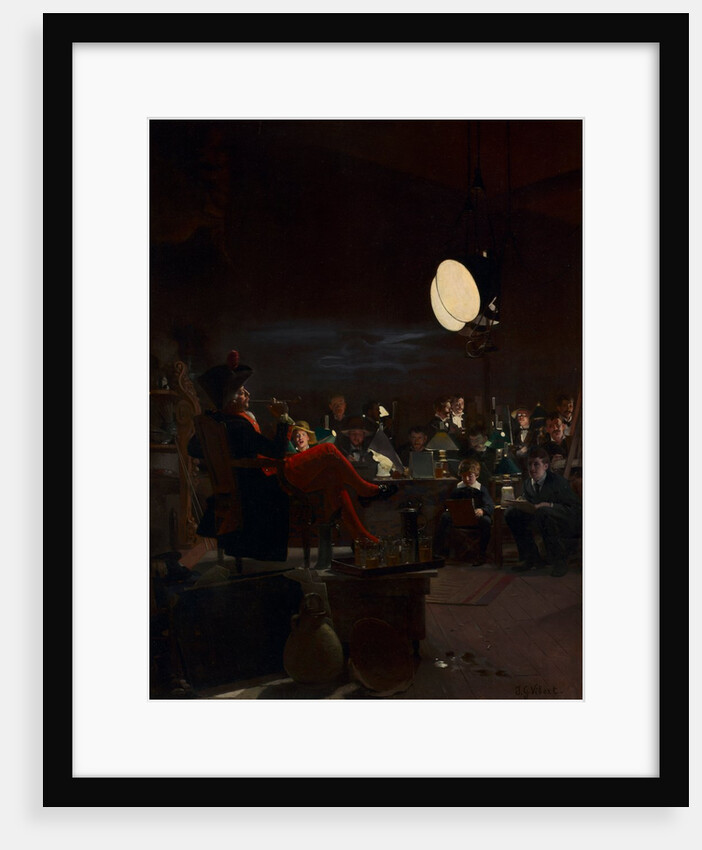 A Night Class, c. 1881 by Jehan-Georges Vibert