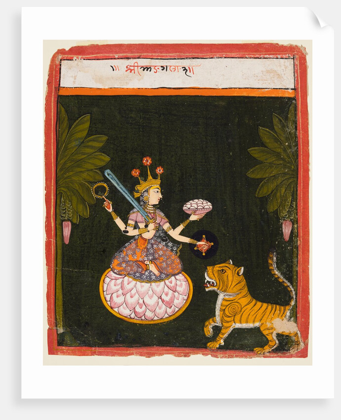 A page from a Devi series, c. 1660 by Unknown