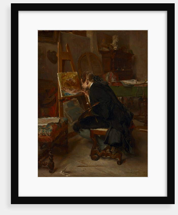 A Painter, 1855 by Ernest Meissonier