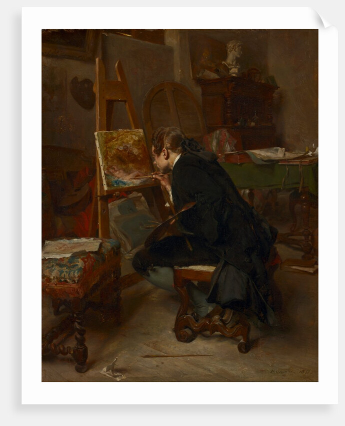 A Painter, 1855 by Ernest Meissonier