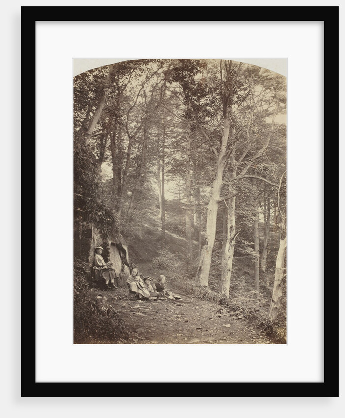 A Path Through a Wood, c. 1860 by Major Francis Gresley