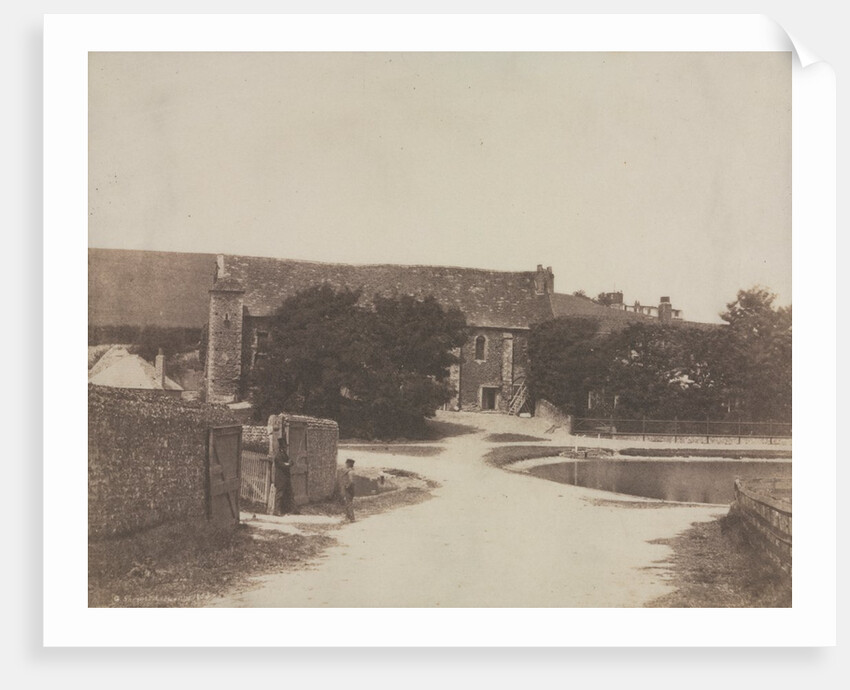 A Priory, Lyminge, 1853 by George B. Shepherd