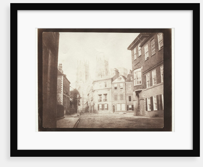 A Scene in York, 1845 by William Henry Fox Talbot