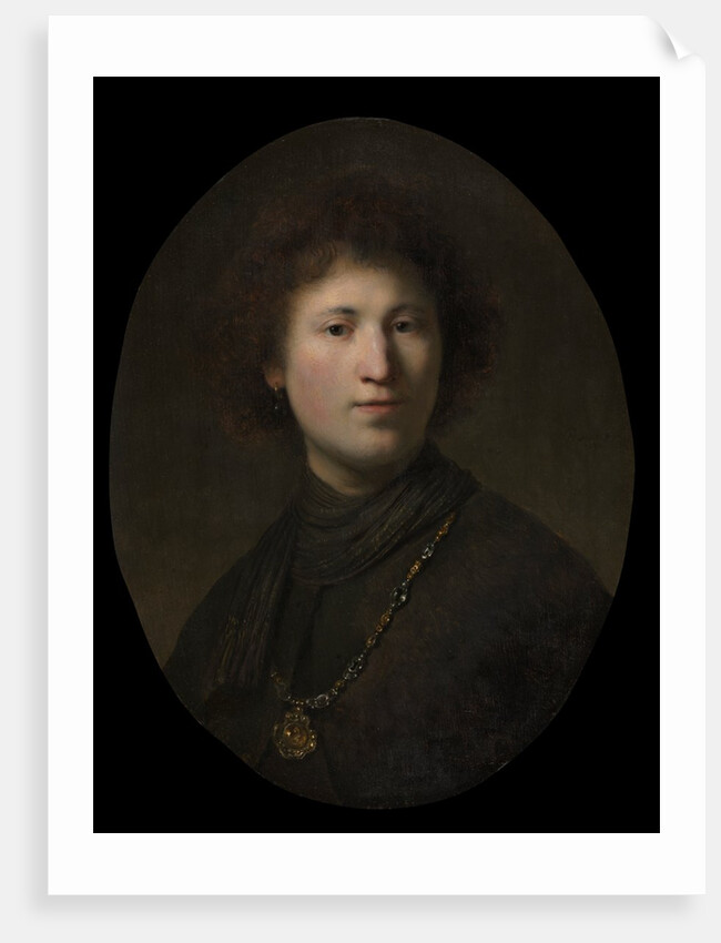A Young Man with a Chain, c. 1629 or 1632 by Rembrandt van Rijn; Studio