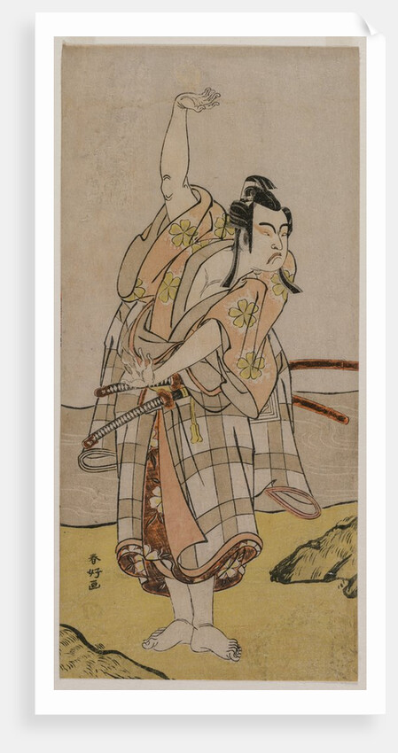 Actor Ichikawa Yaozo by Katsukawa Shunko