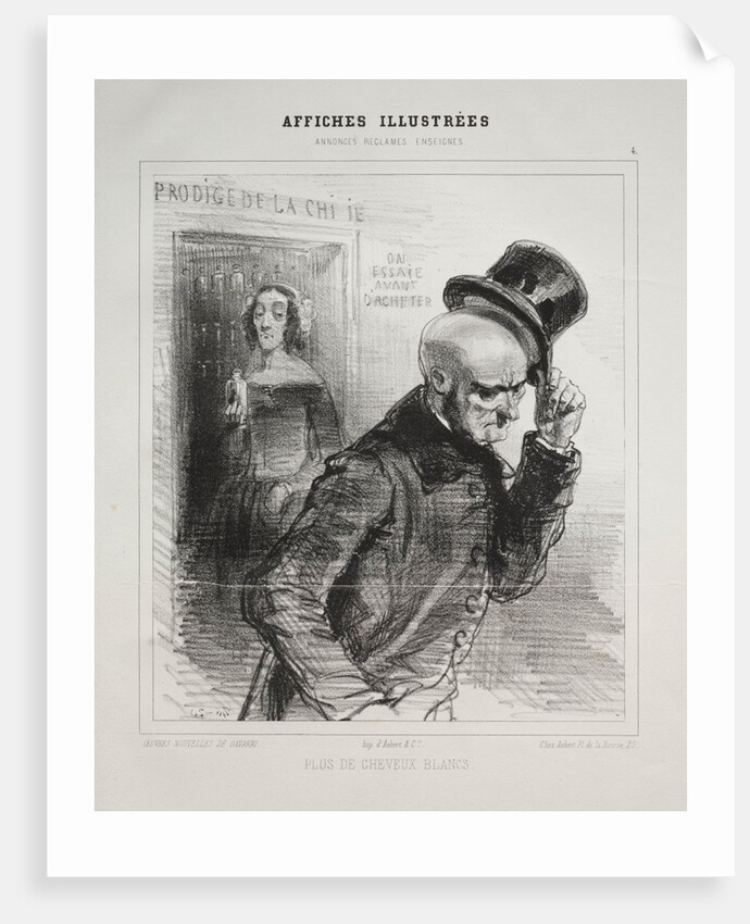 Affliches Illustrées by Paul Gavarni