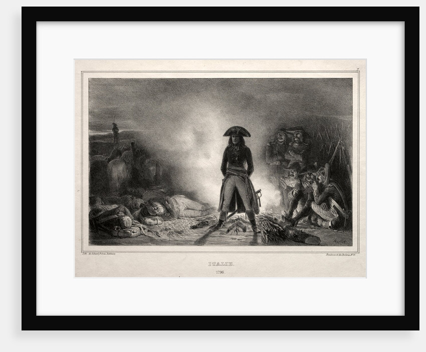 Album for 1836: Italy, 1796, Napoleon Bonaparte, 1836 by Auguste Raffet
