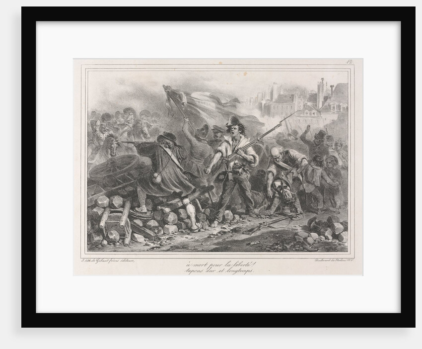 Album of 1831: Freedom or death!, 1831 by Auguste Raffet; Gihaut Freres