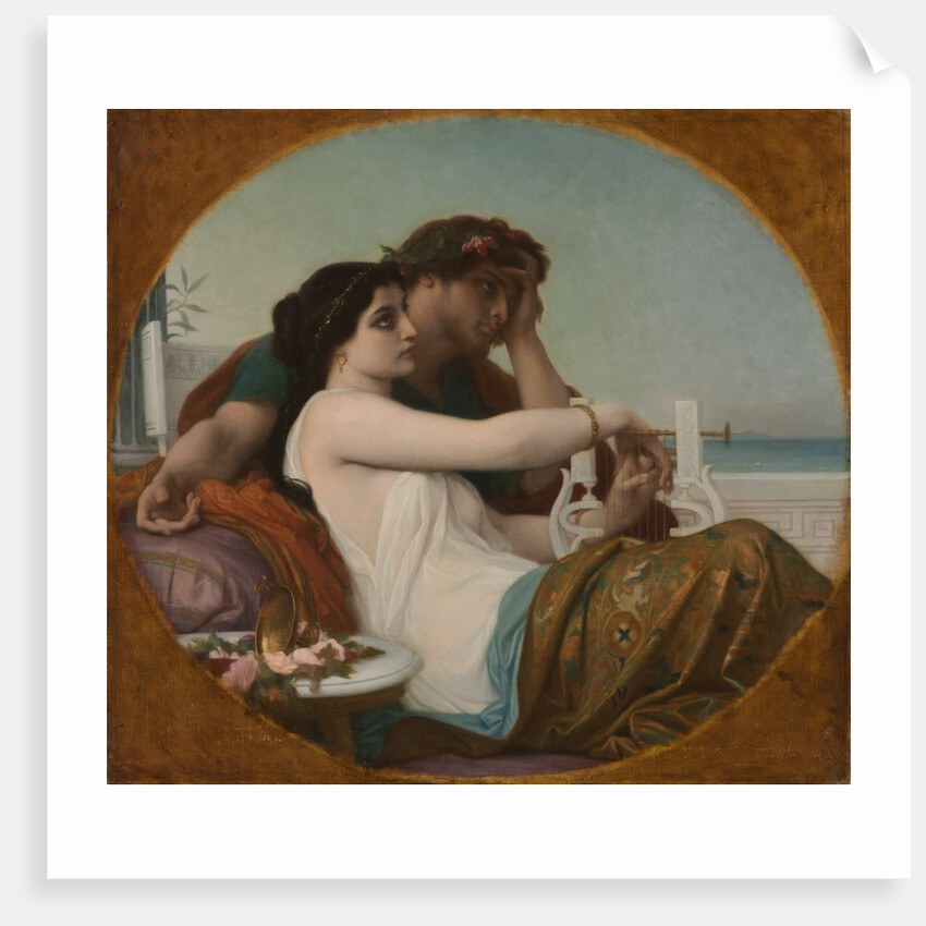 Algae and Boniface, c. 1857 by Alexandre Cabanel