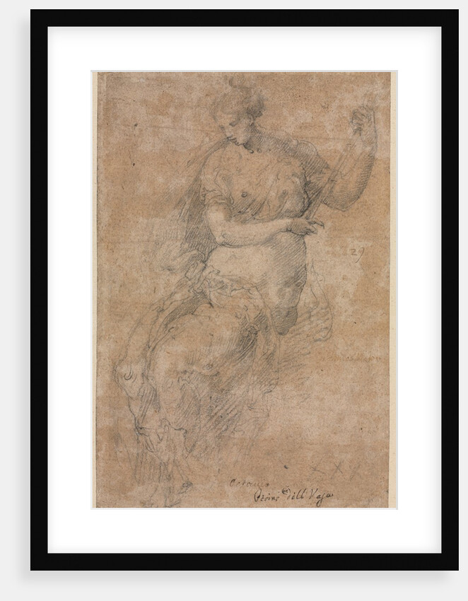 Allegorical Figure, 16th century by Niccolo dell' Abbate