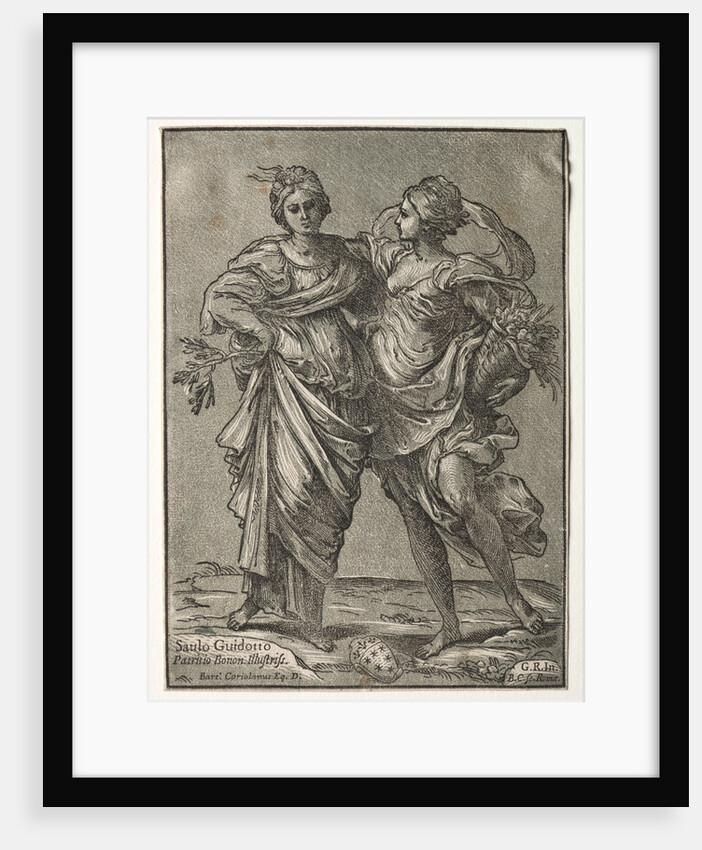 Alliance of Peace and Abundance, 1642 by Bartolommeo Coriolano